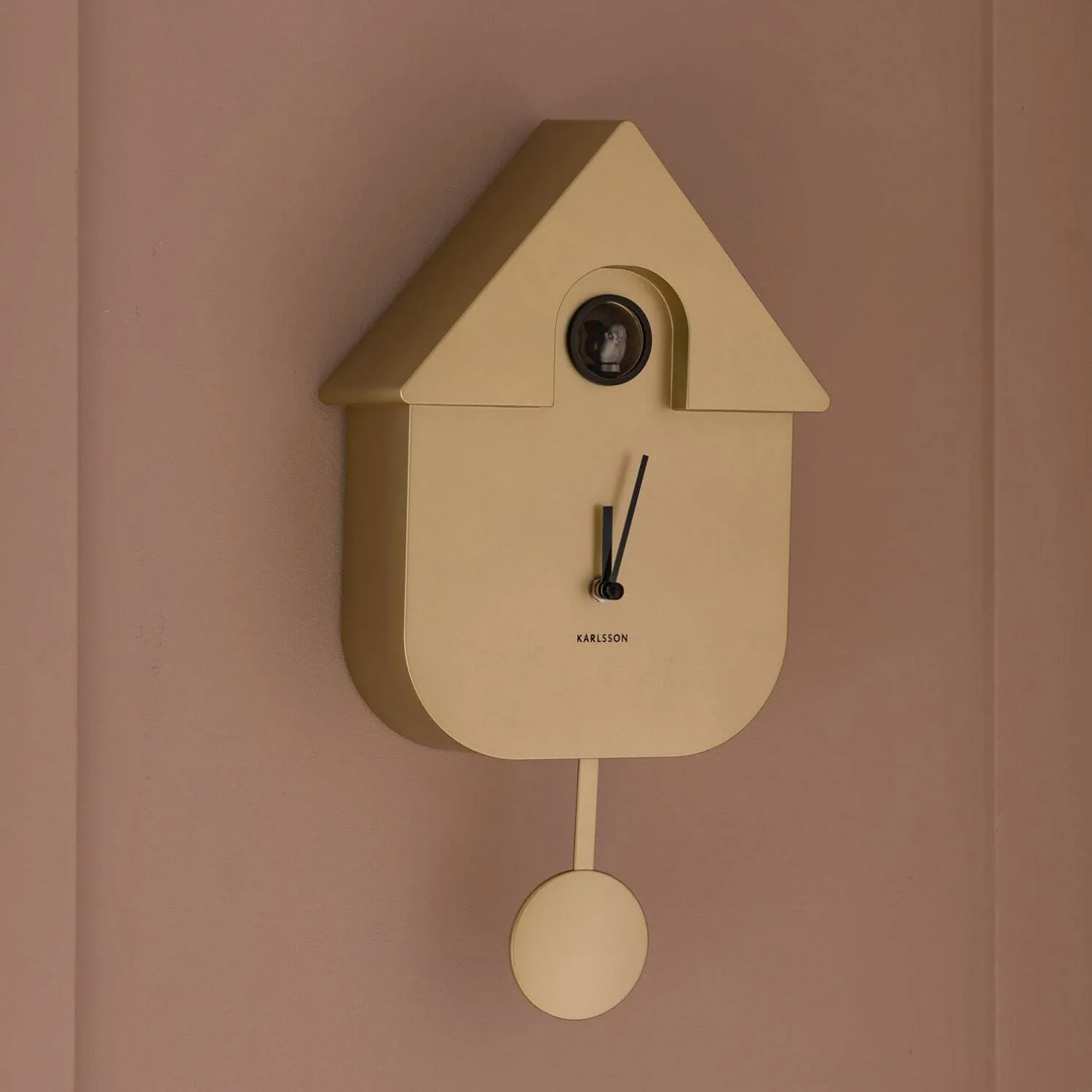 Metallic Cuckoo Clock - Gold