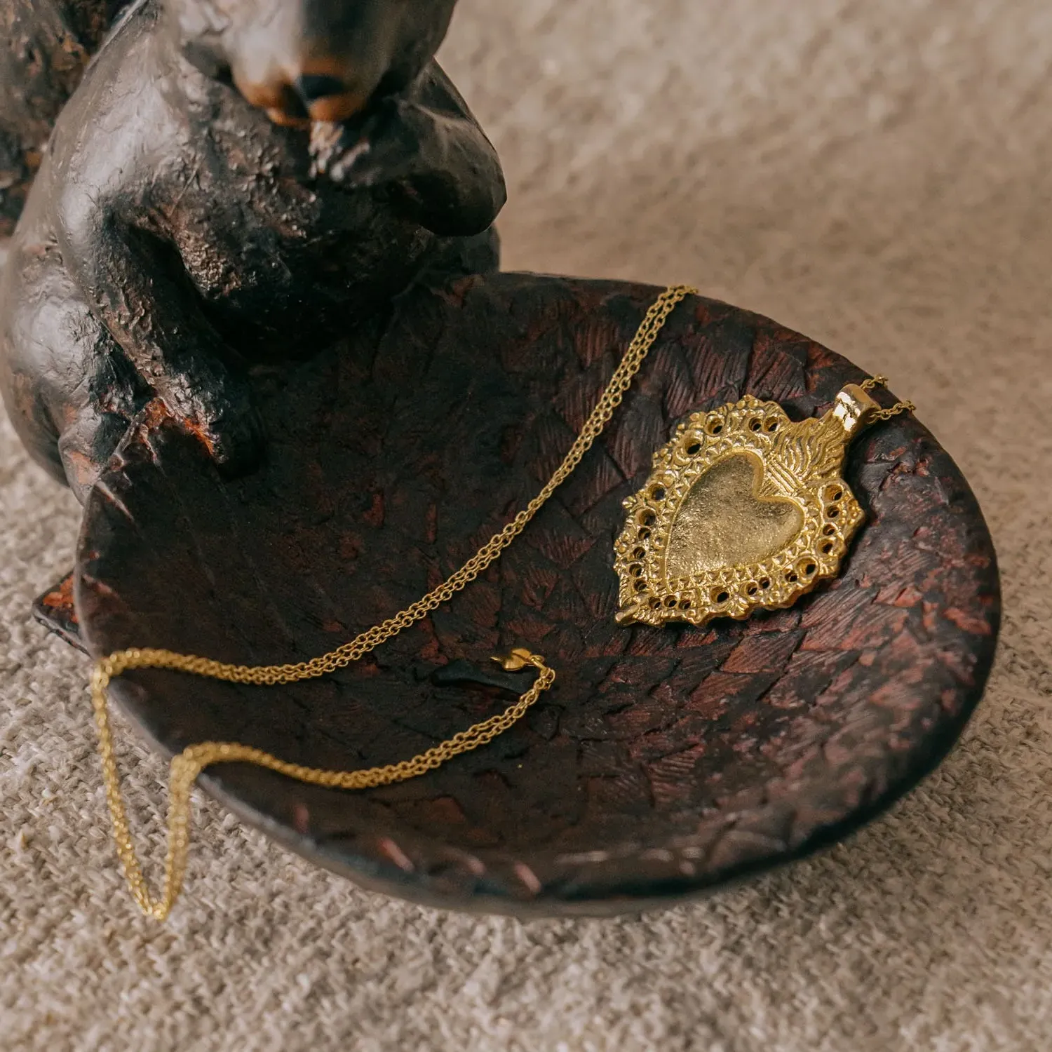 Mischievous Squirrel Trinket Dish - Resin