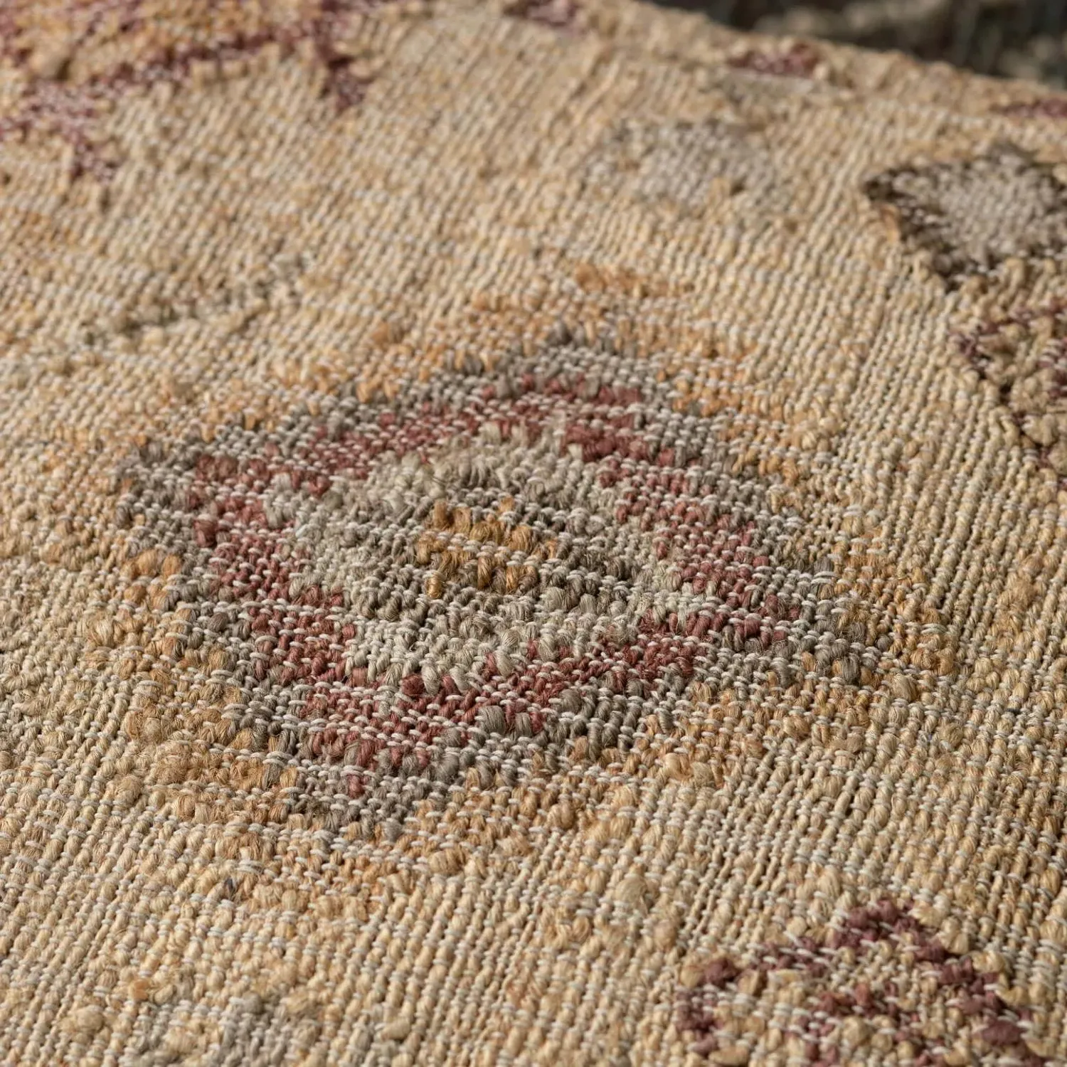 Moira Jute Pouffe - Natural