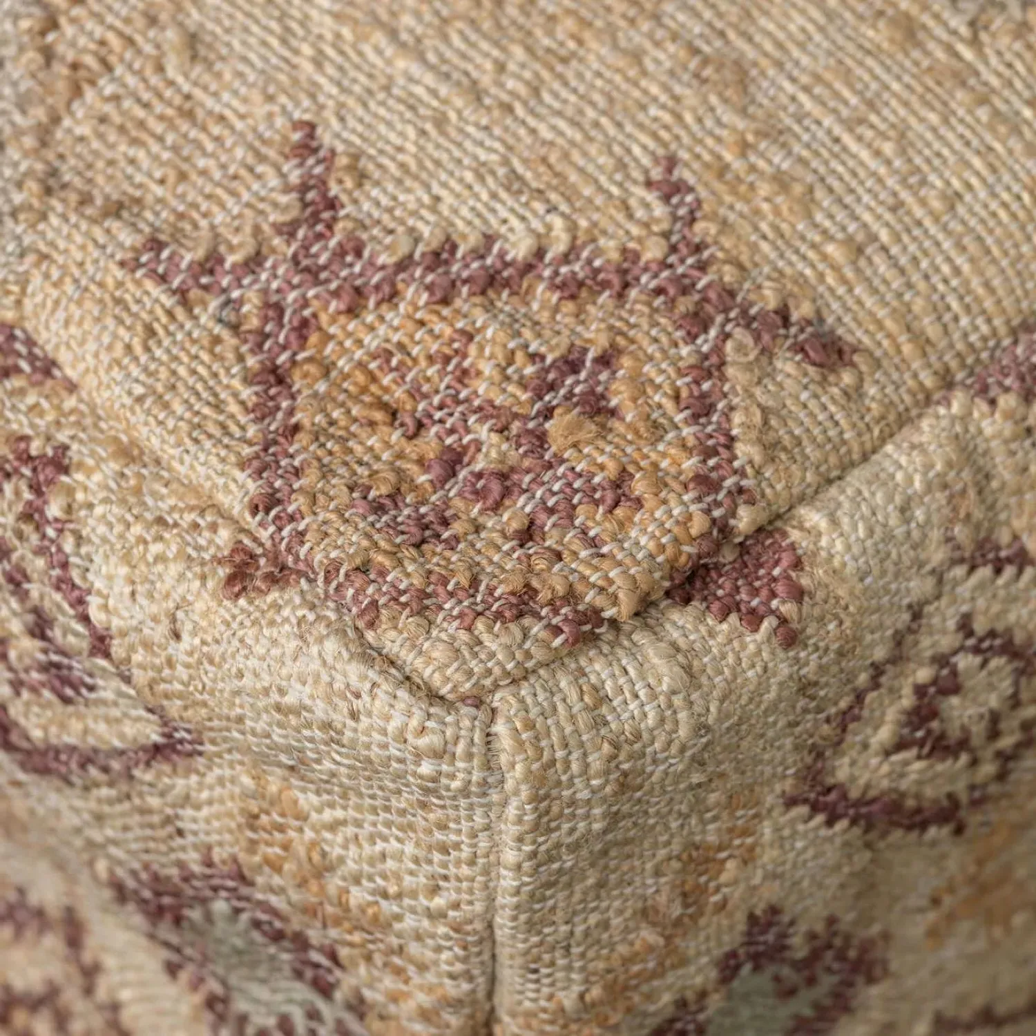 Moira Jute Pouffe - Natural