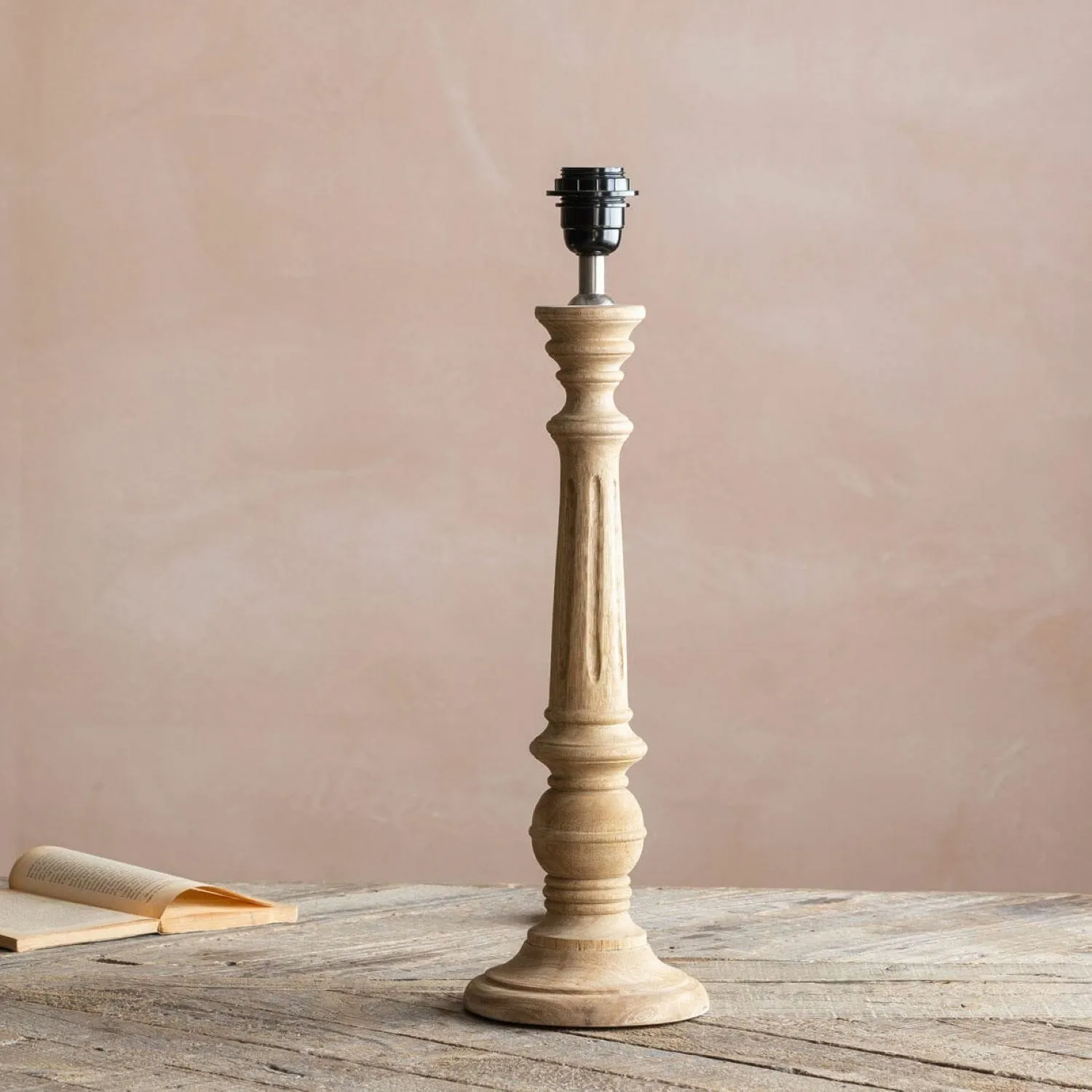 Morley Table Lamp - Mango Wood