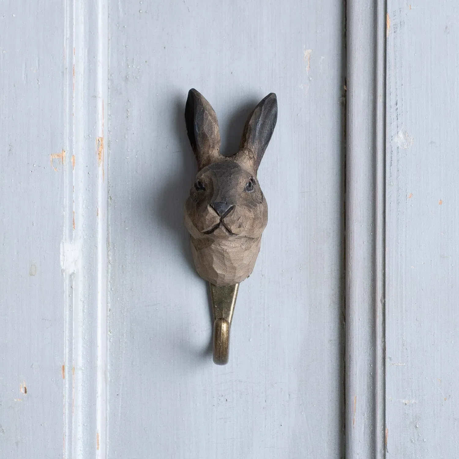Mountain Hare Wall Hook - Bronze