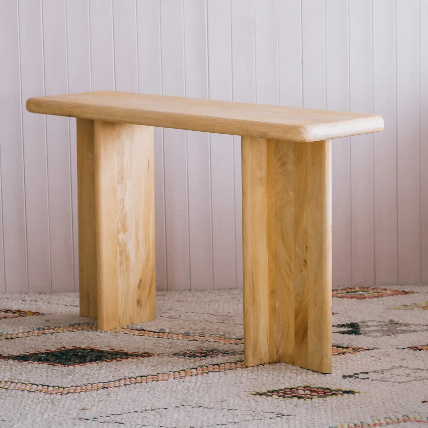 Nancy Console Table - Natural, Mango Wood