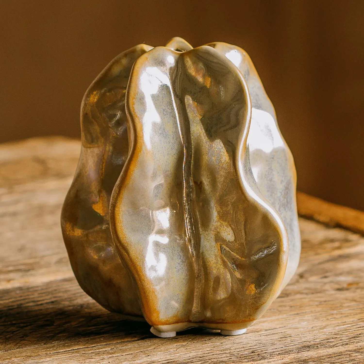 Nerida Small Vase - Cream, Ceramic