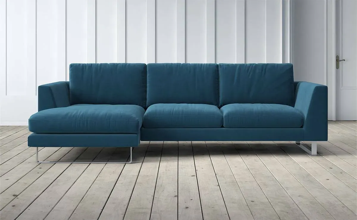 New York 2-Seater Right Chaise Sofa