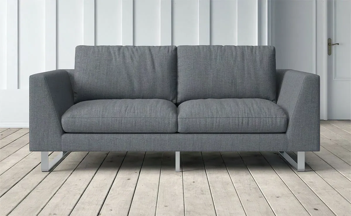 New York 2-Seater Sofa - Grey