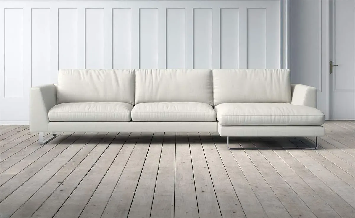 New York 3-Seater Left Chaise Sofa