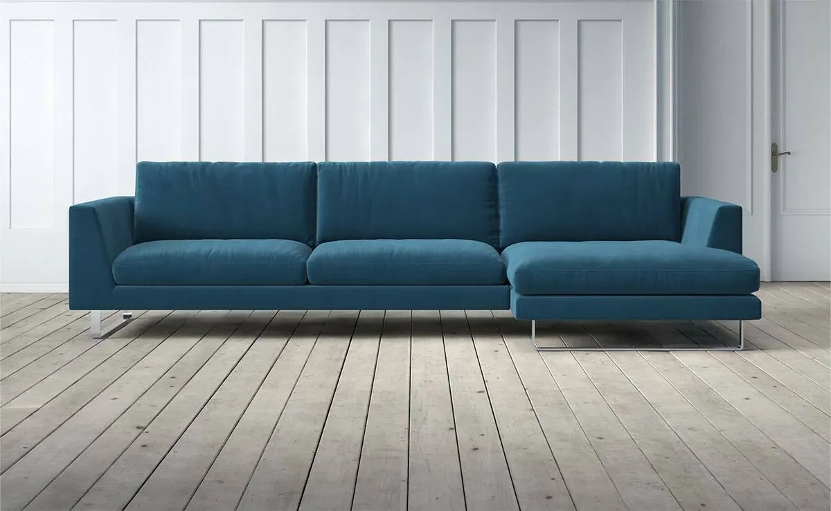 New York 3-Seater Left Chaise Sofa