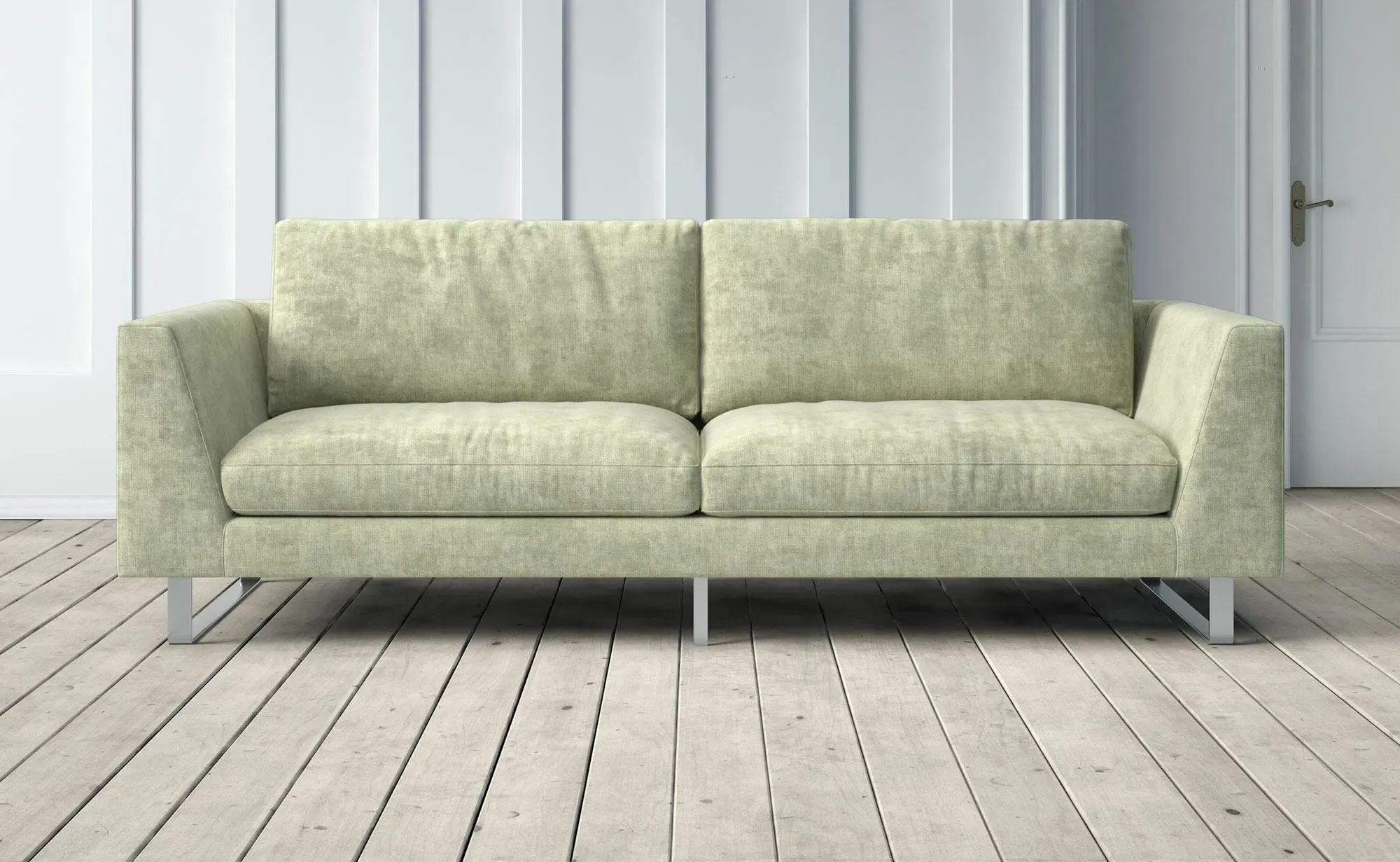 New York 3-Seater Sofa - Fennel