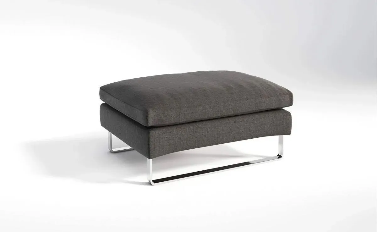 New York Footstool - Grey
