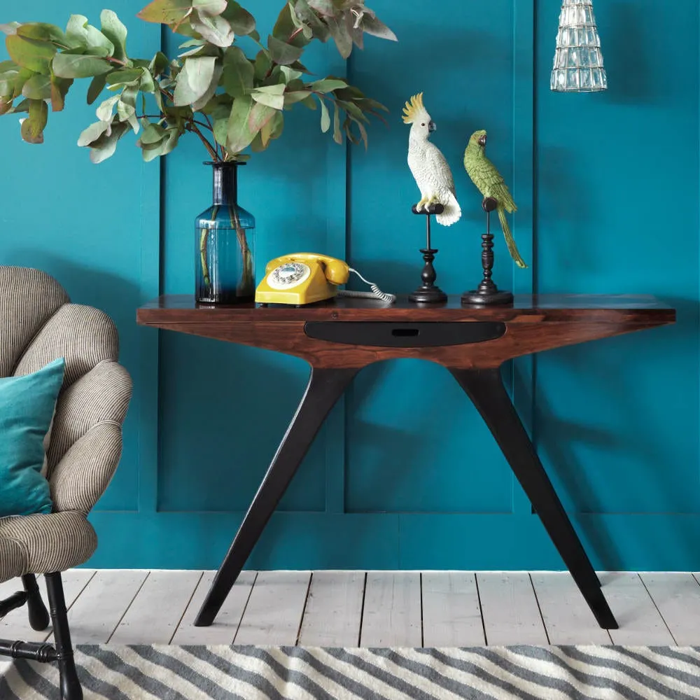 Odyssey Console Table - Chestnut, Acacia Wood