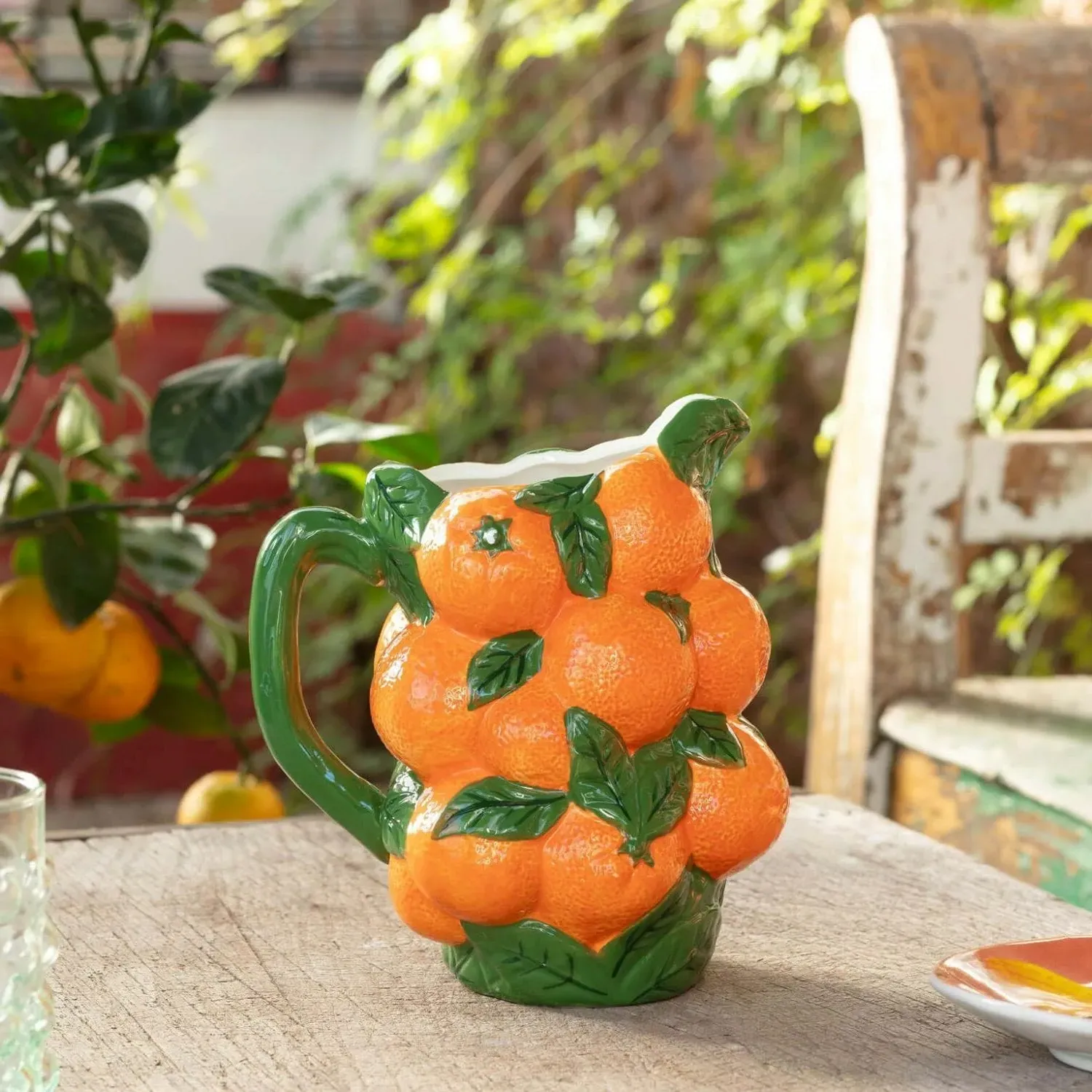 Oranges Jug - Ceramic image