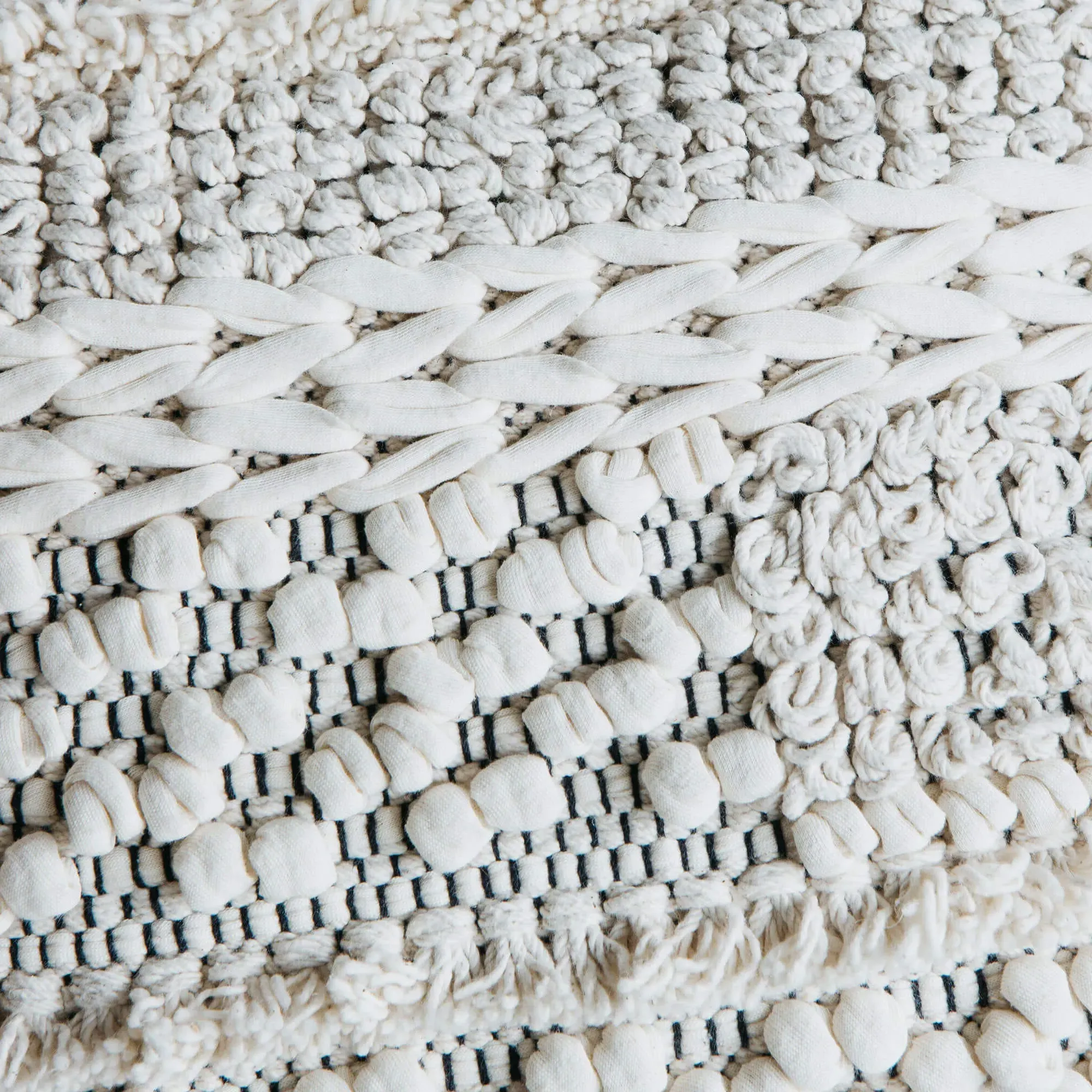 Orla Bobble Cushion - Cotton