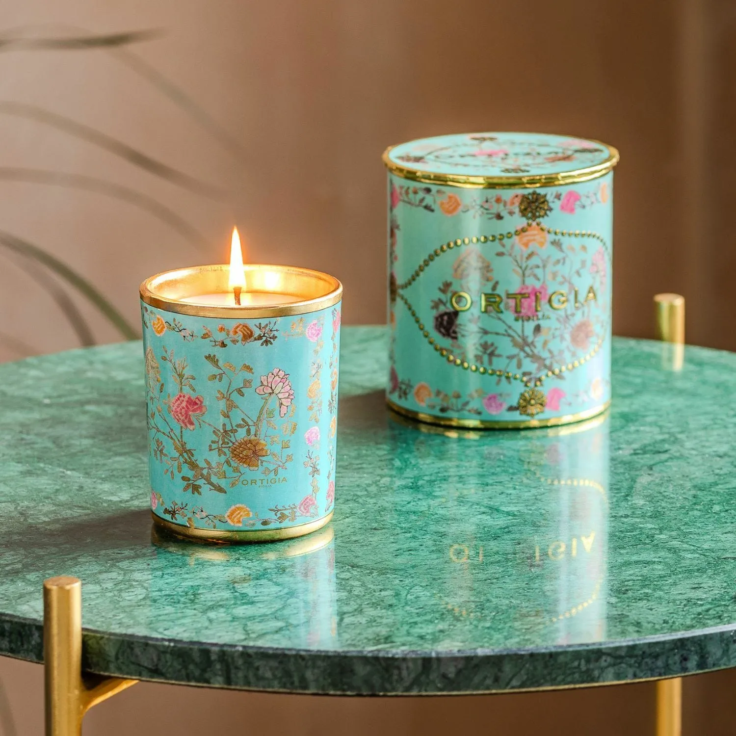 Ortigia Florio Decorated Candle