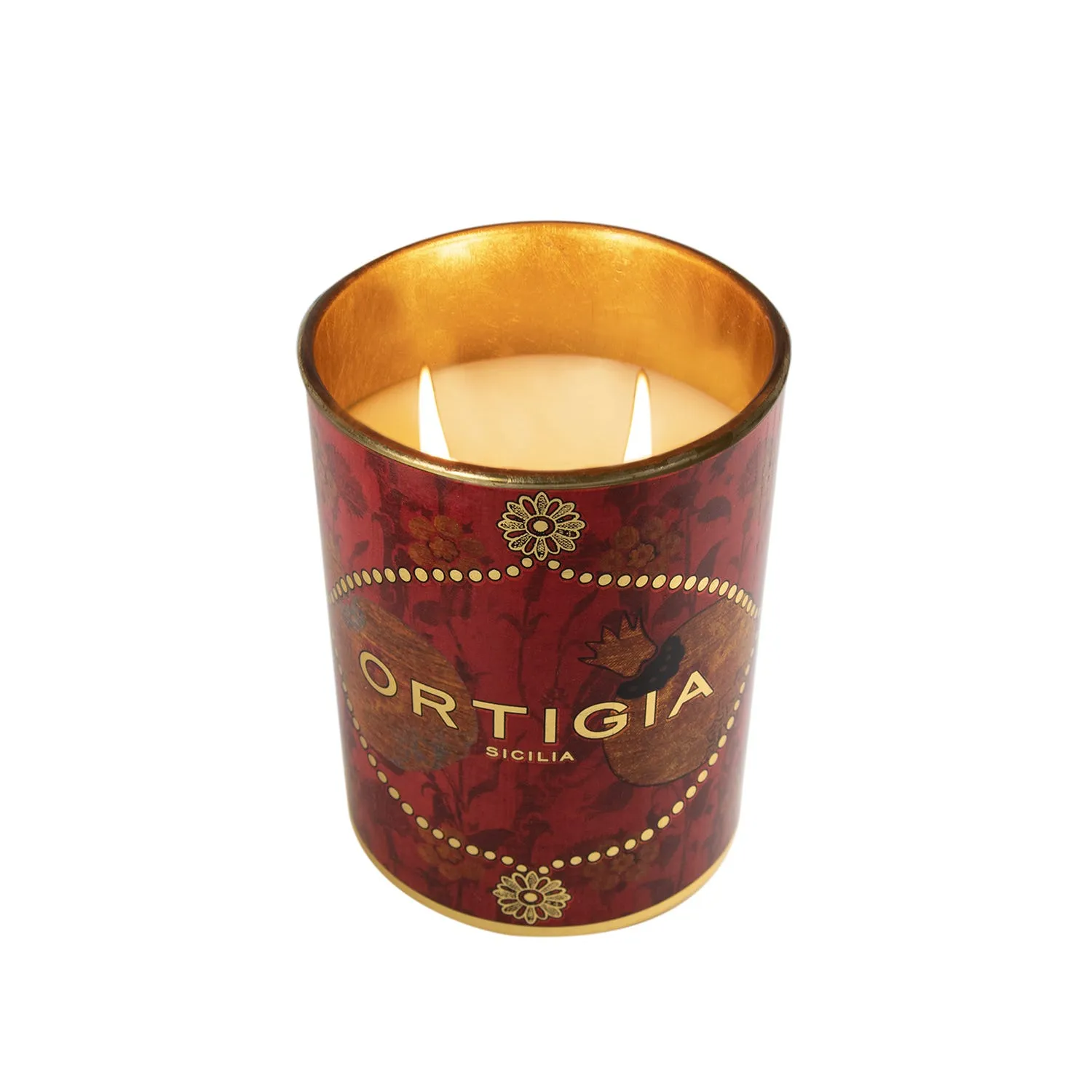 Ortigia Melograno Decorated Candle