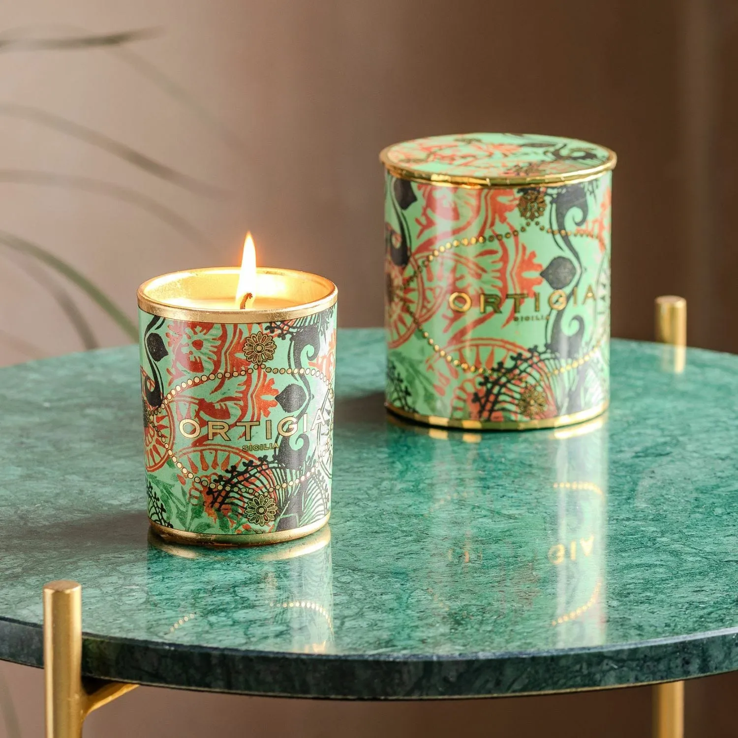 Ortigia Zagara Decorated Candle