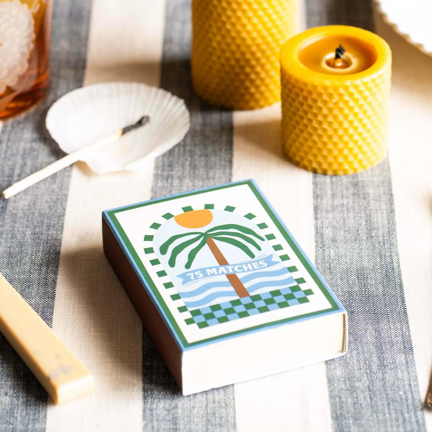 Palm Tree Matchbox - Paper