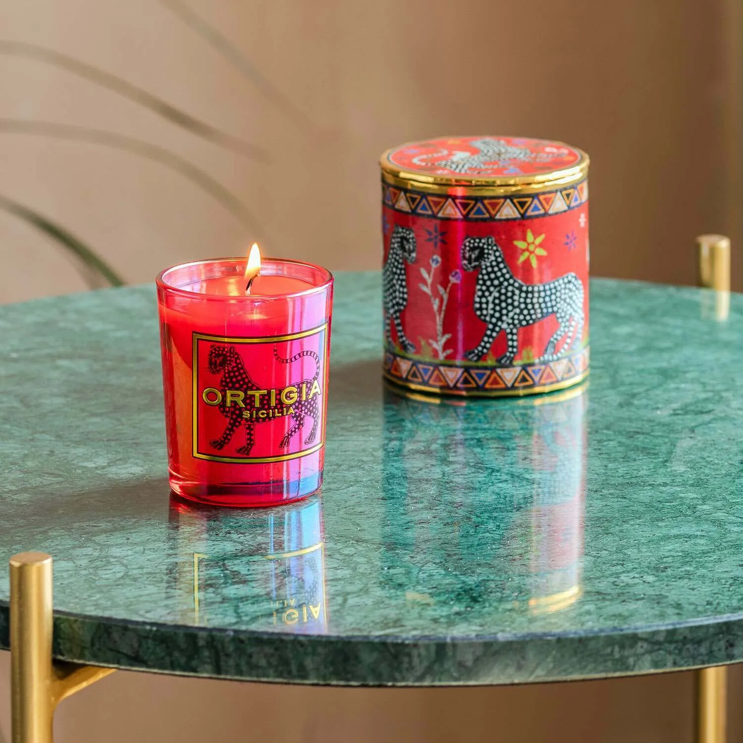 Palo Santo Scented Candle - Rouge image