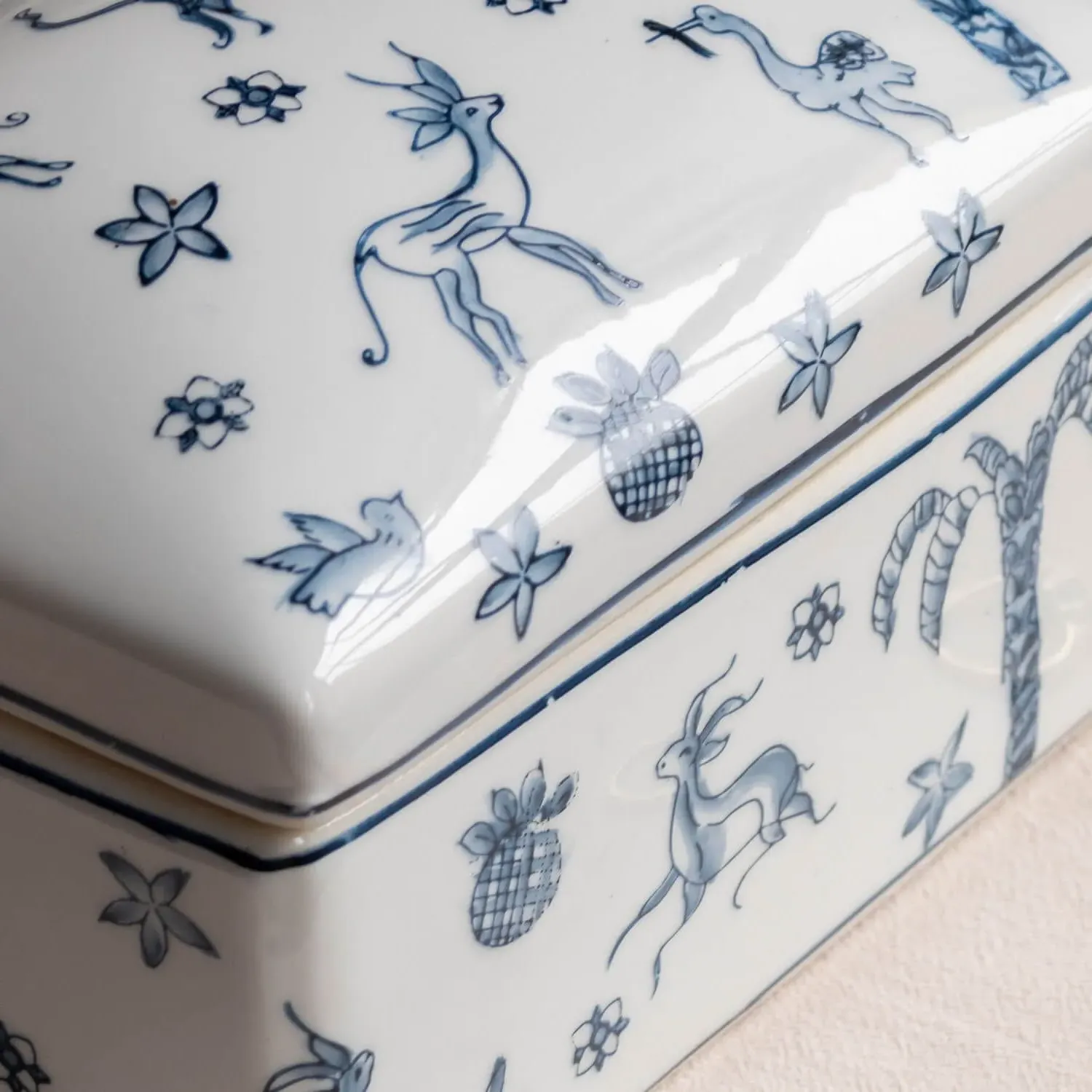 Paradise Trinket Box - Porcelain