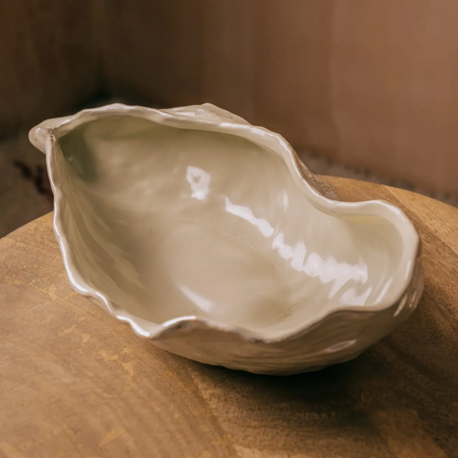 Pearl Large Ceramic Trinket Dish