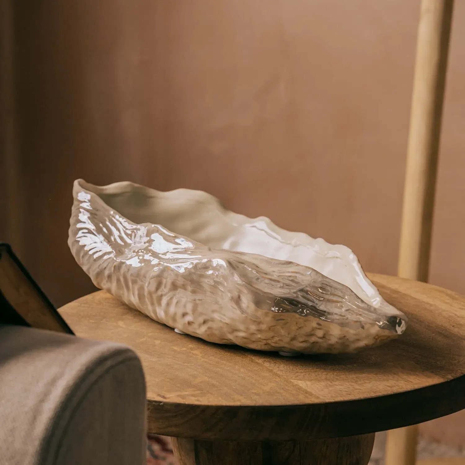 Pearl Large Ceramic Trinket Dish