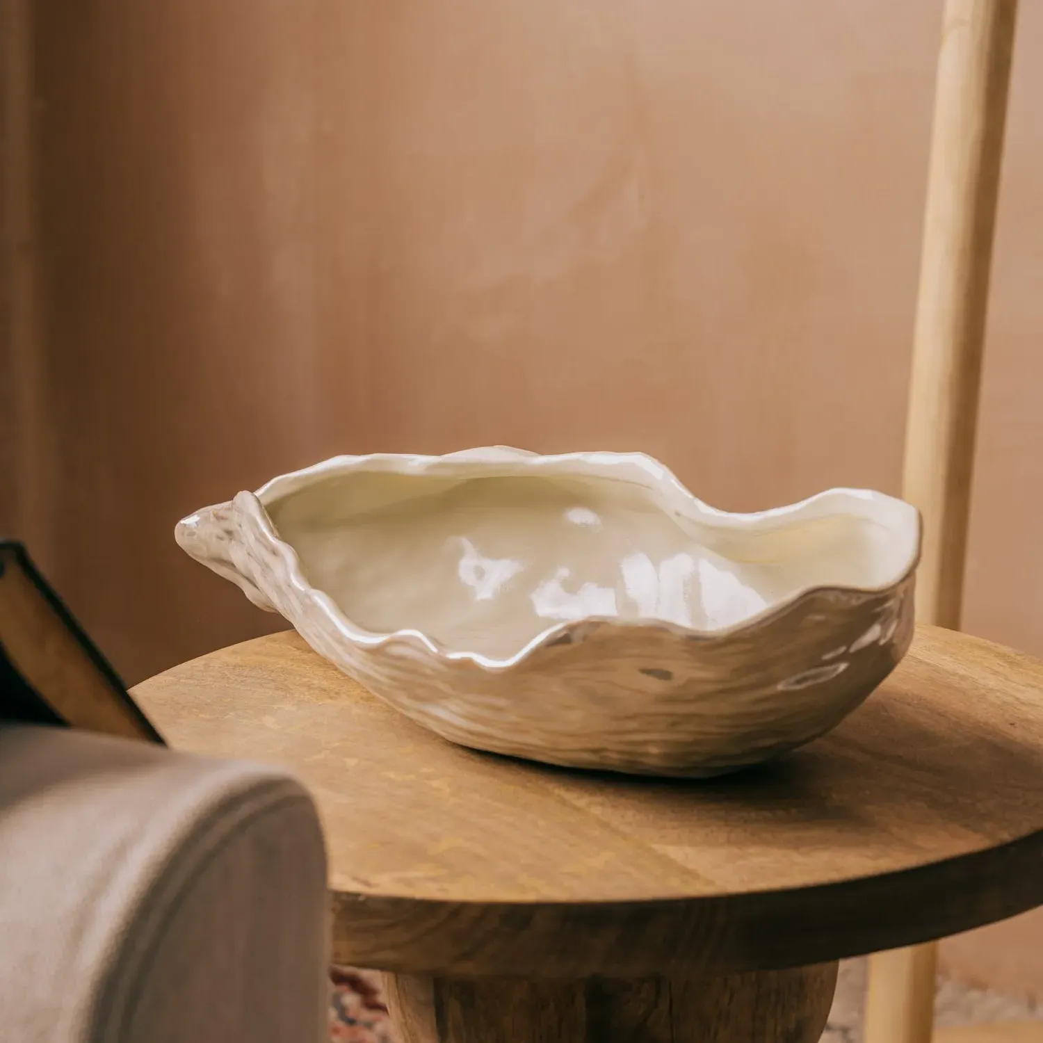 Pearl Large Ceramic Trinket Dish