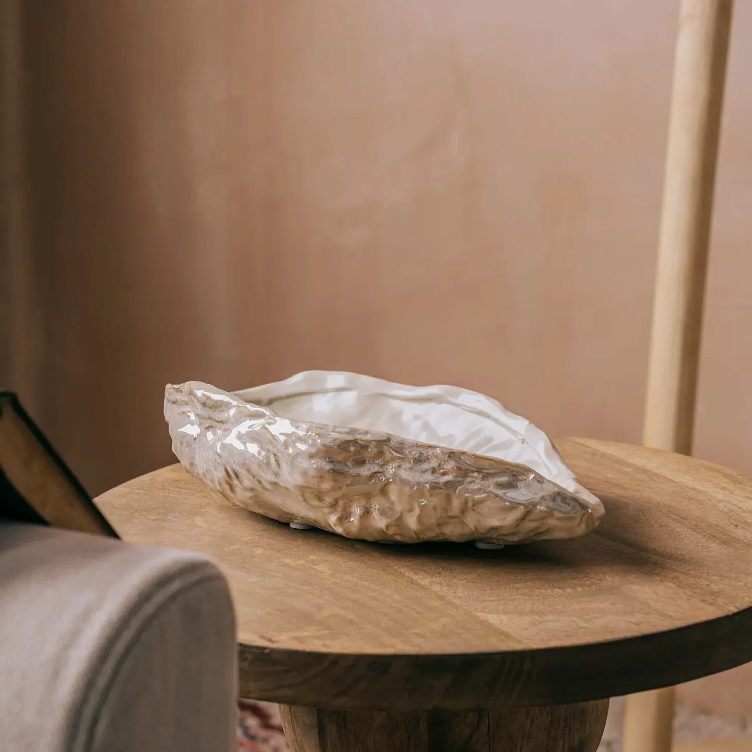 Pearl Medium Ceramic Trinket Dish