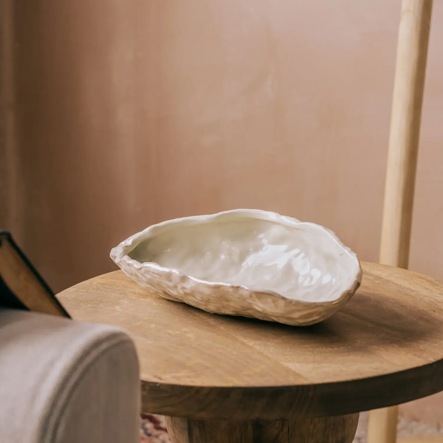 Pearl Medium Ceramic Trinket Dish image