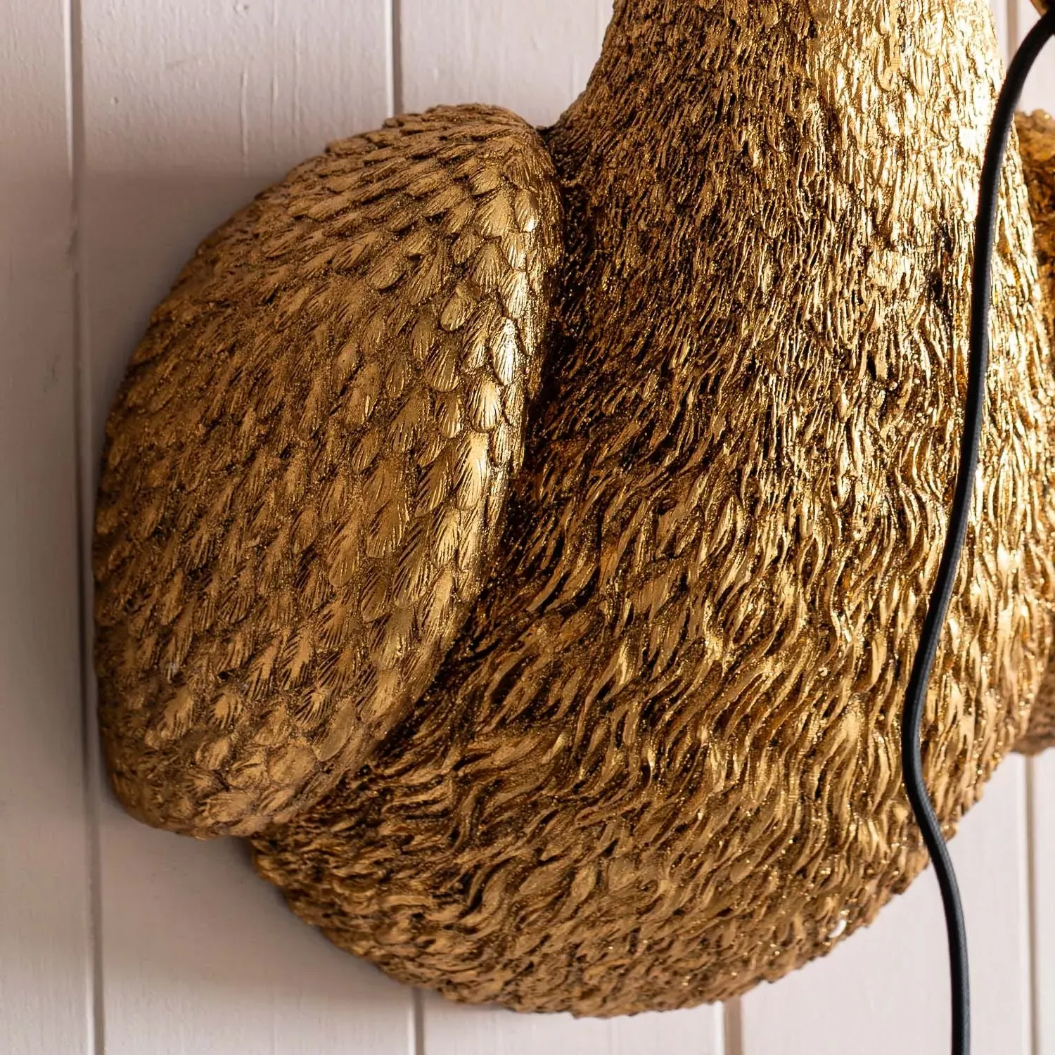 Pedro Pelican Wall Light - Bronze, Resin