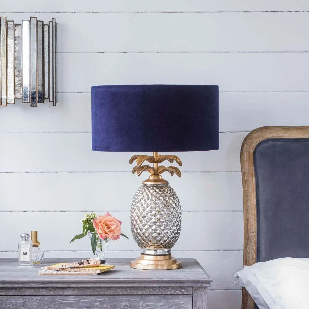 Pineapple Table Lamp - Silver, Aluminium image