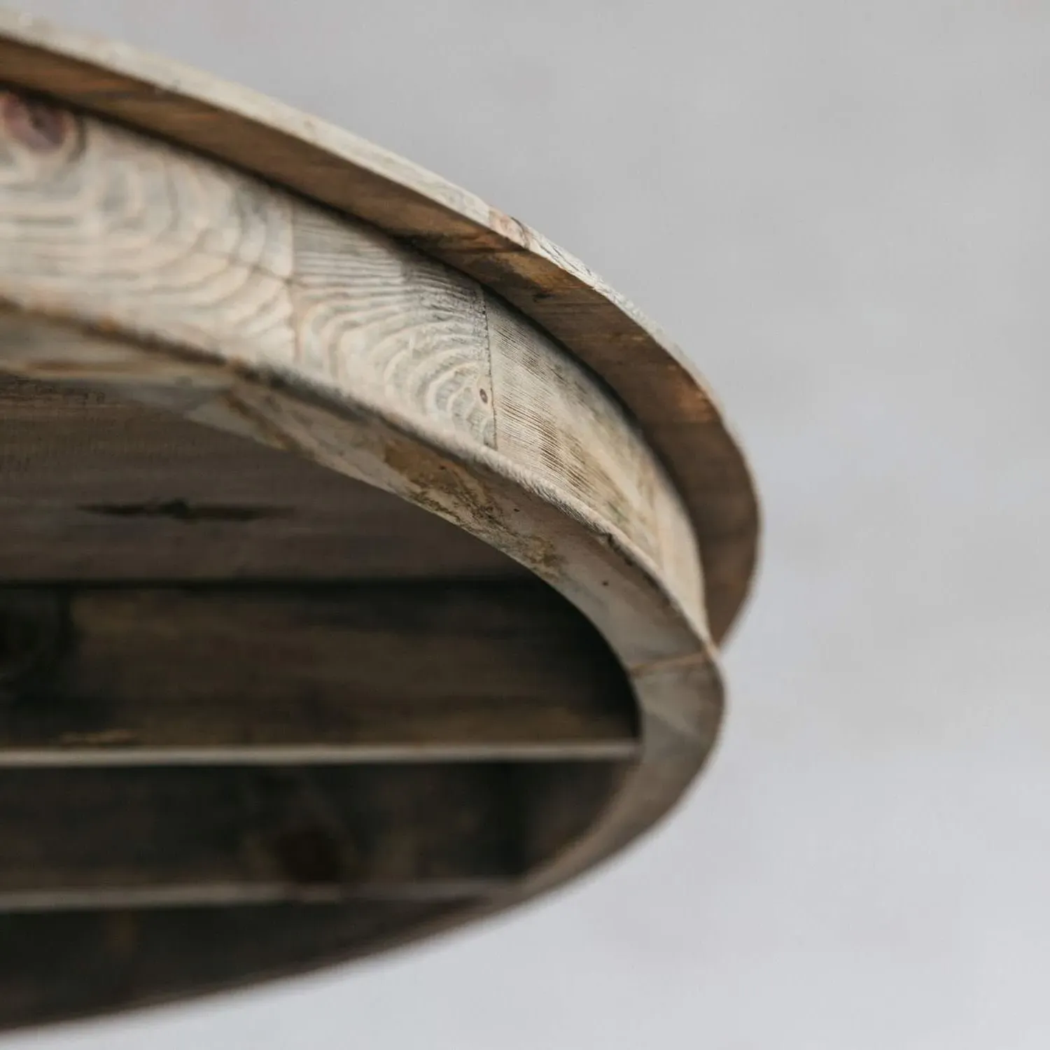 Pioneer 4-Seater Round Dining Table - Reclaimed Pine