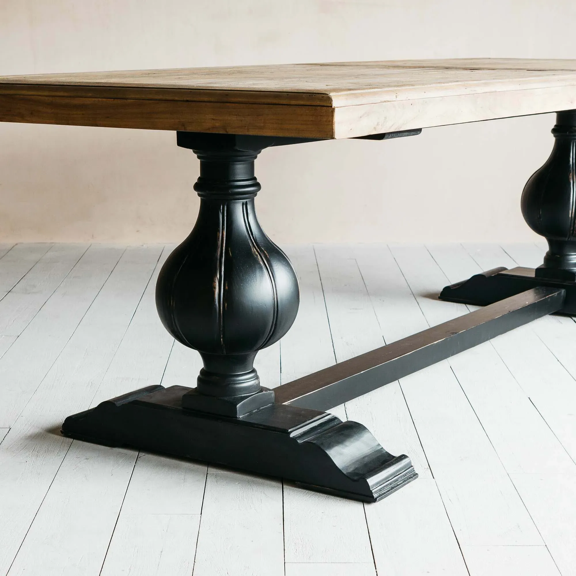 Porter 10 Seater Dining Table - Natural, Elm