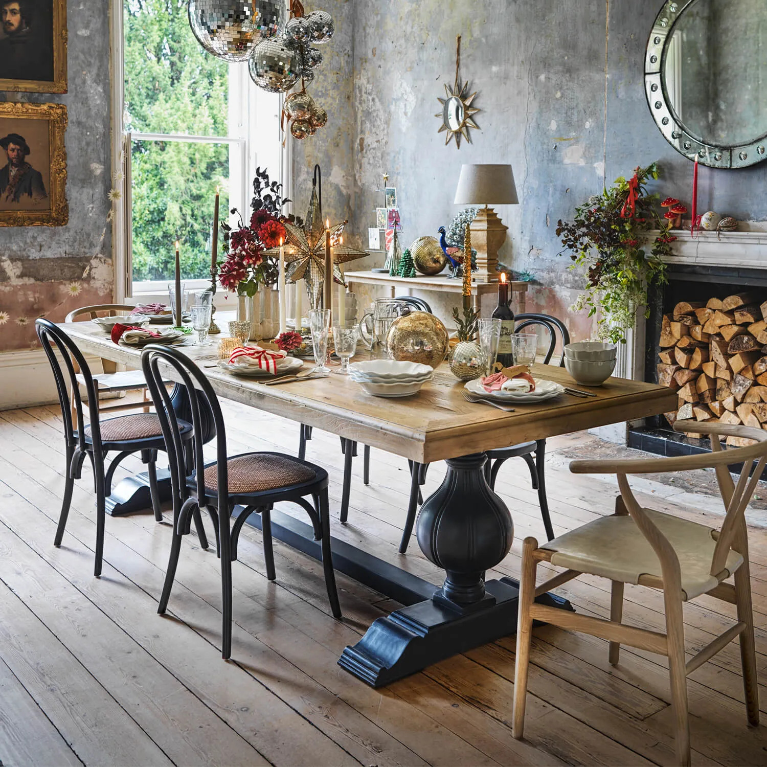 Porter 10 Seater Dining Table - Natural, Elm image