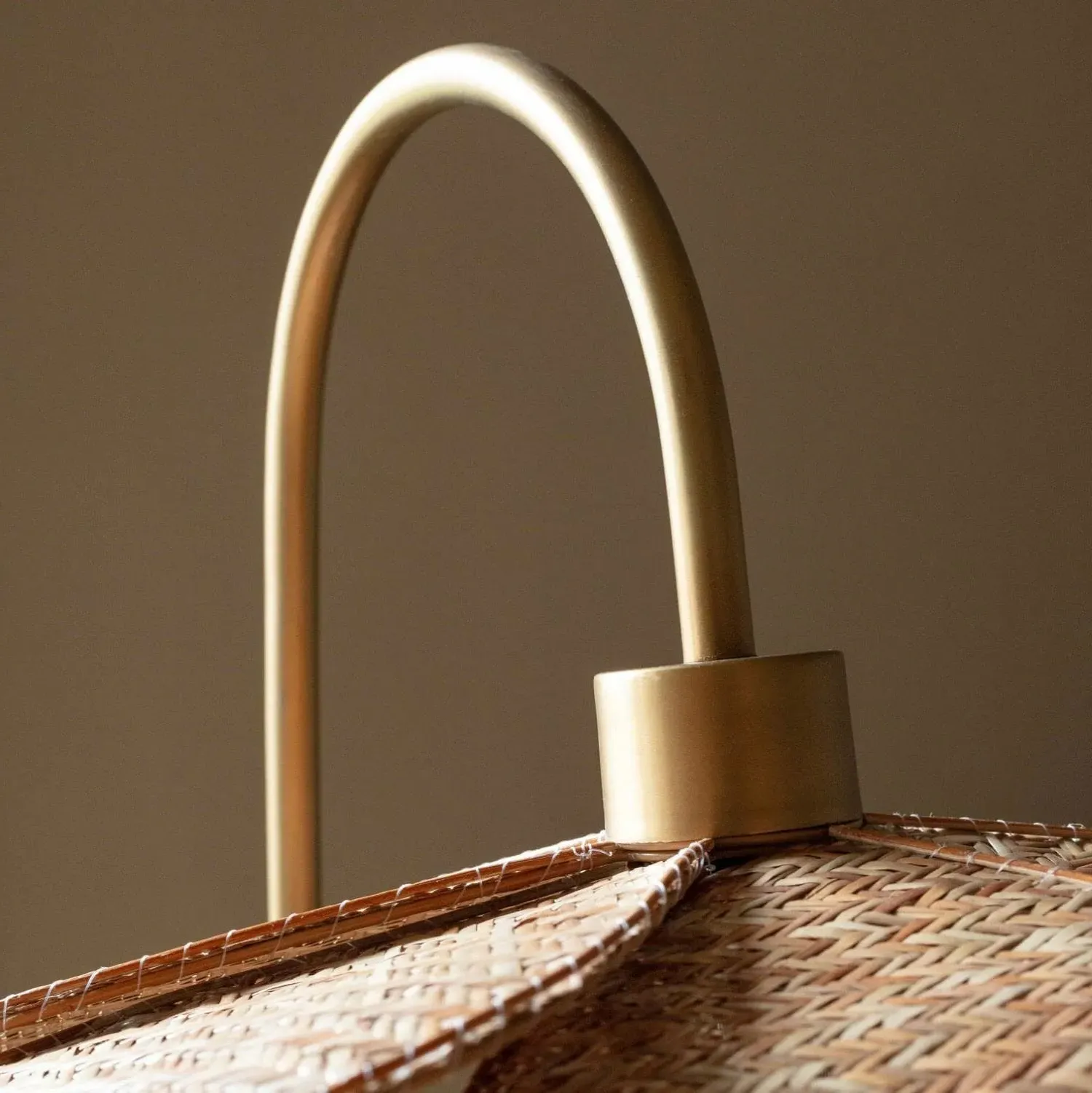 Primrose Floor Lamp - Wicker