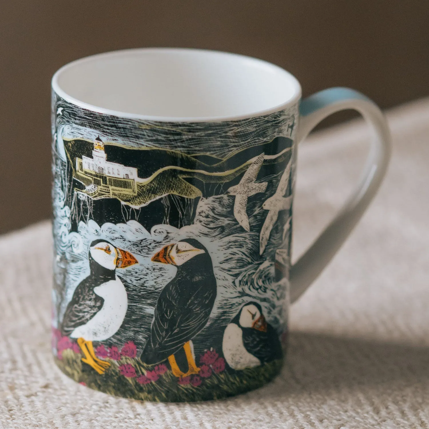 Puffin Mug - Fine Bone China
