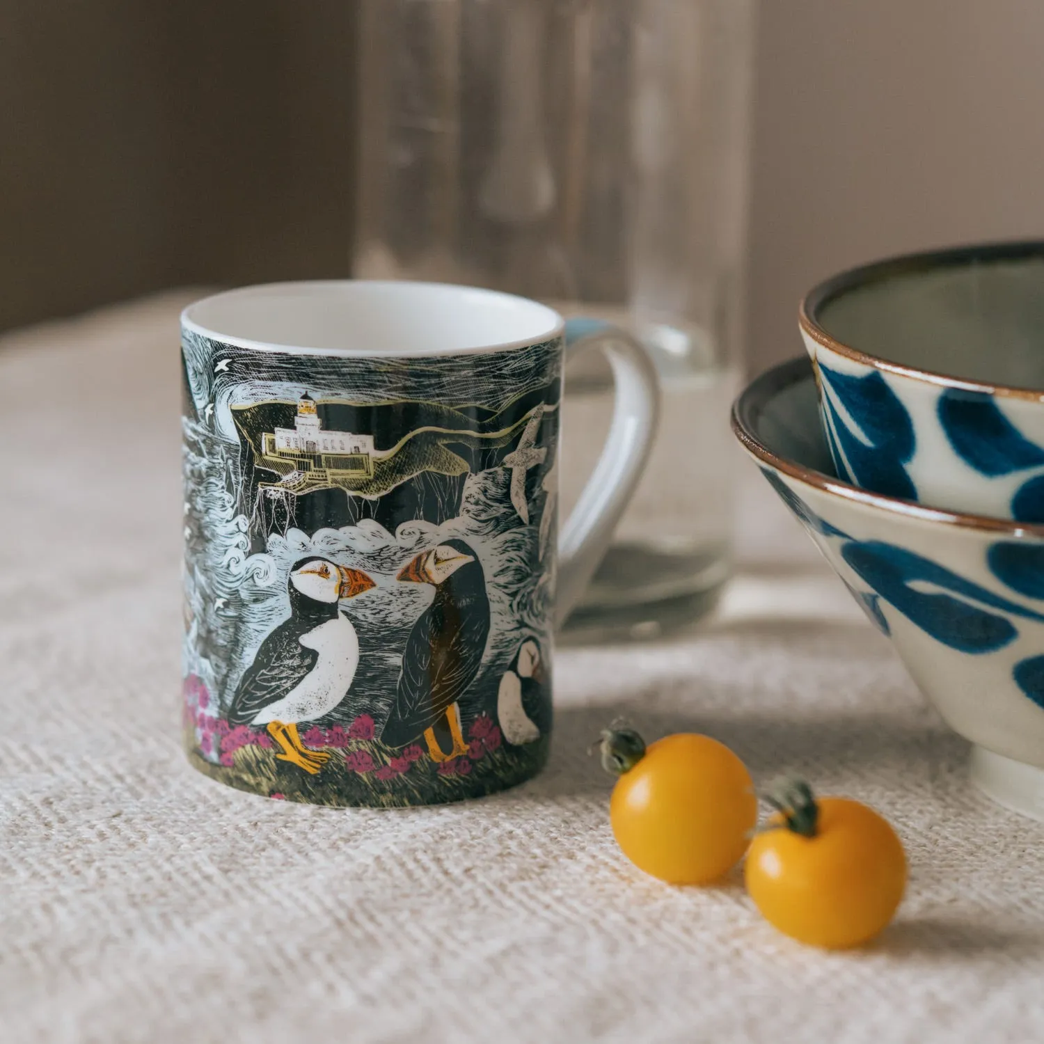 Puffin Mug - Fine Bone China image