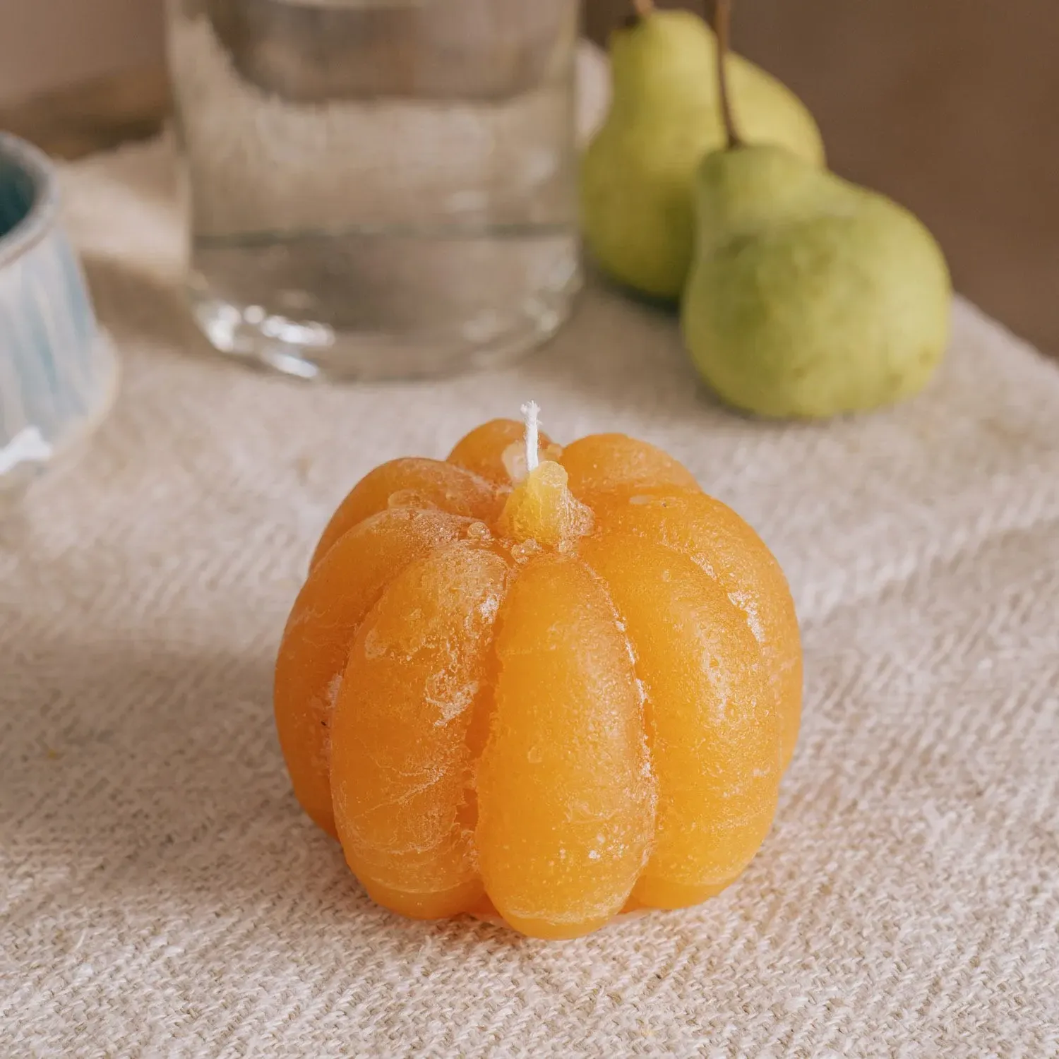 Pumpkin Candle - Ochre, Paraffin Wax