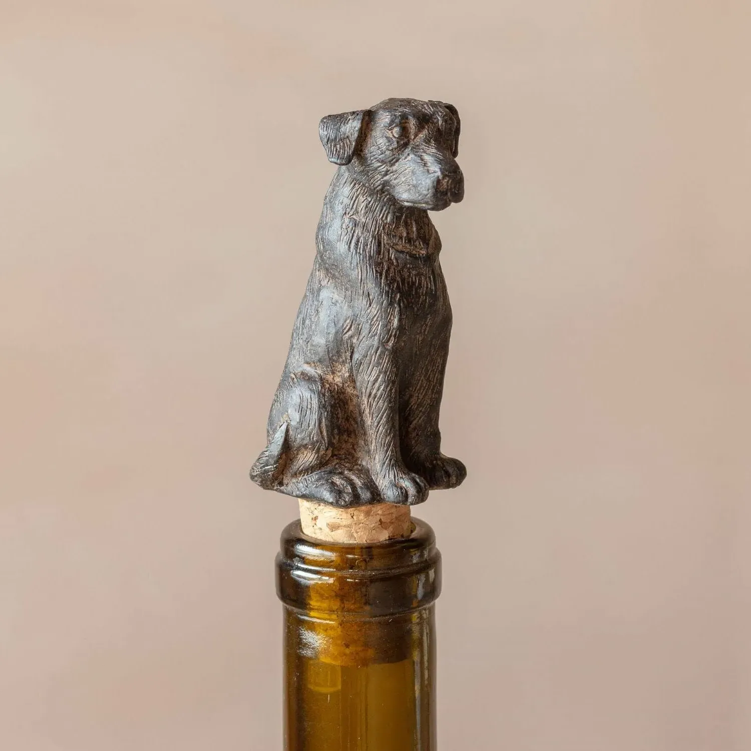 Rabbit Cork Bottle Stopper - Metal