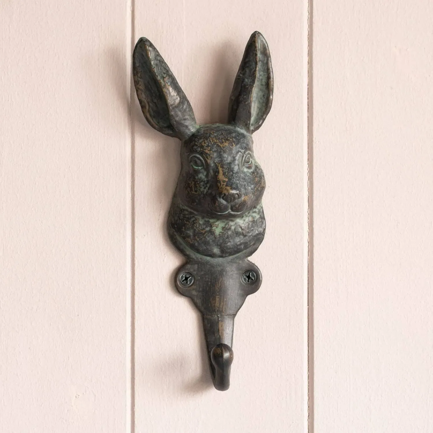 Rabbit Wall Hook - Black, Pewter