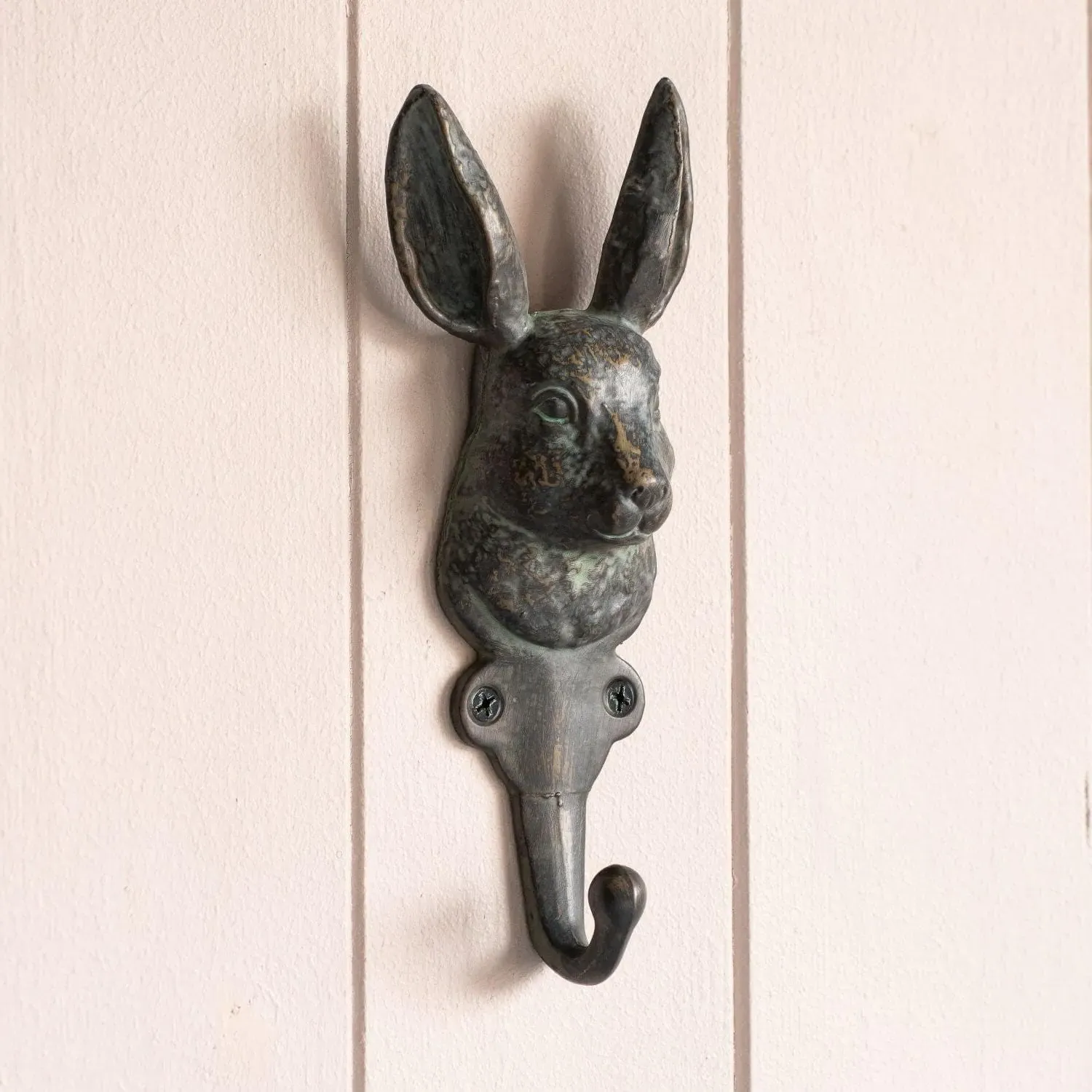 Rabbit Wall Hook - Black, Pewter image