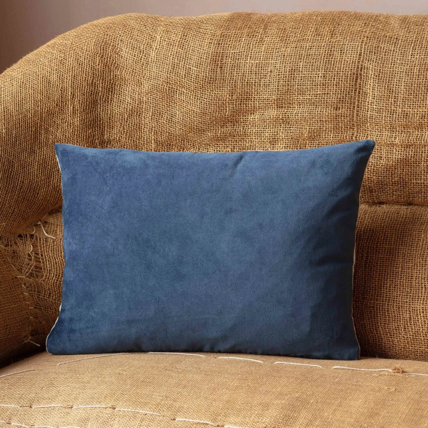 Rectangular Cushion - Dusty Rose, Velvet