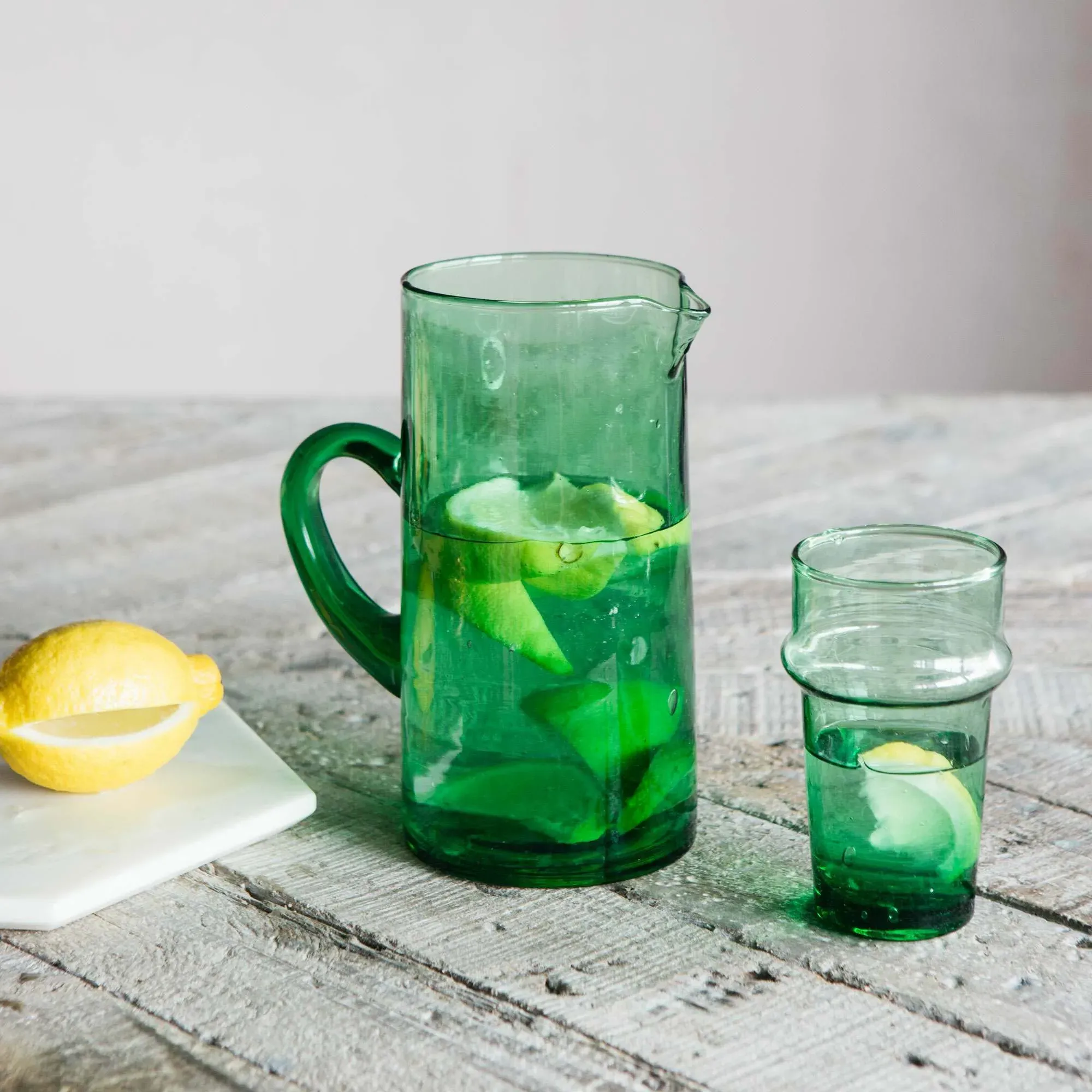 Recycled Glass Tumbler - Green image