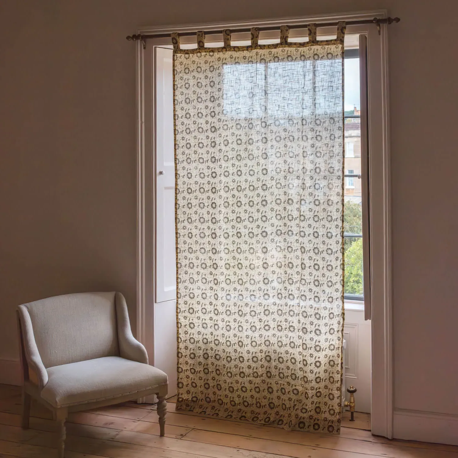 Ren Single Curtain - Cotton
