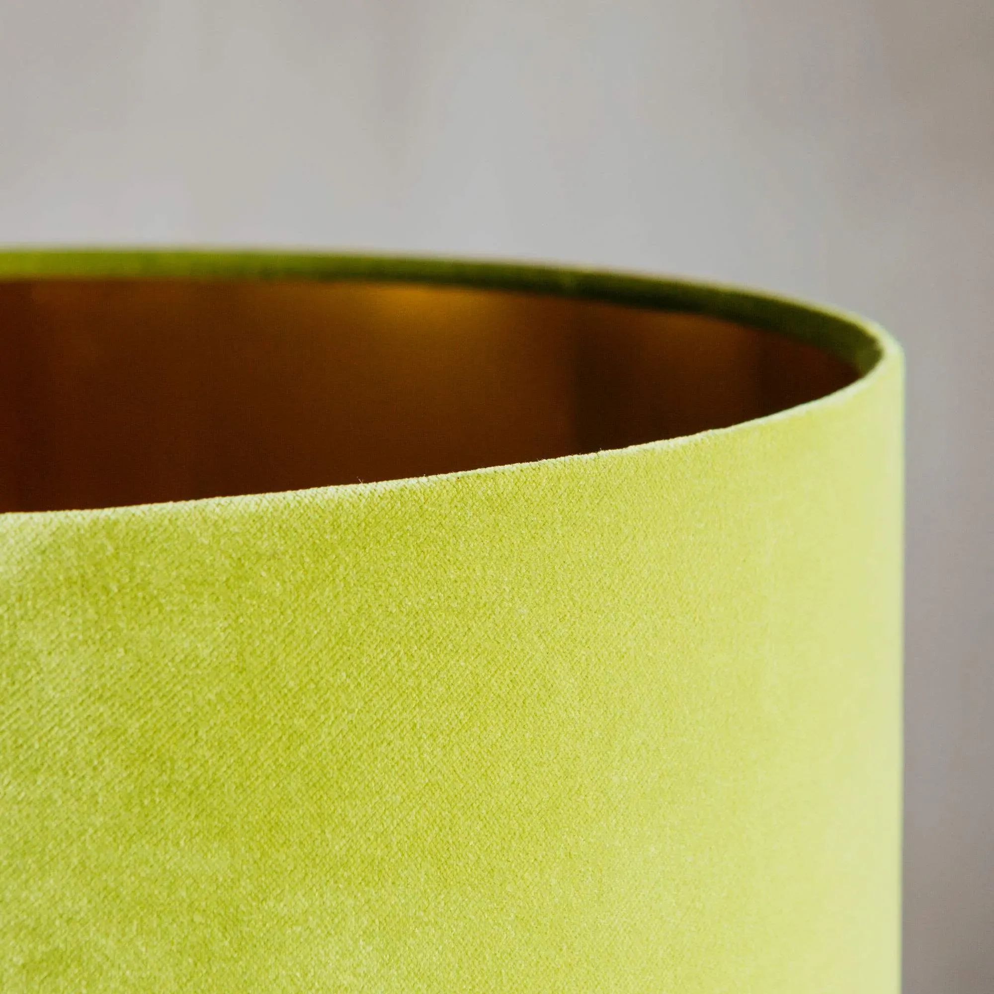 Retro Pistachio 10" Lamp Shade - Green, Velvet