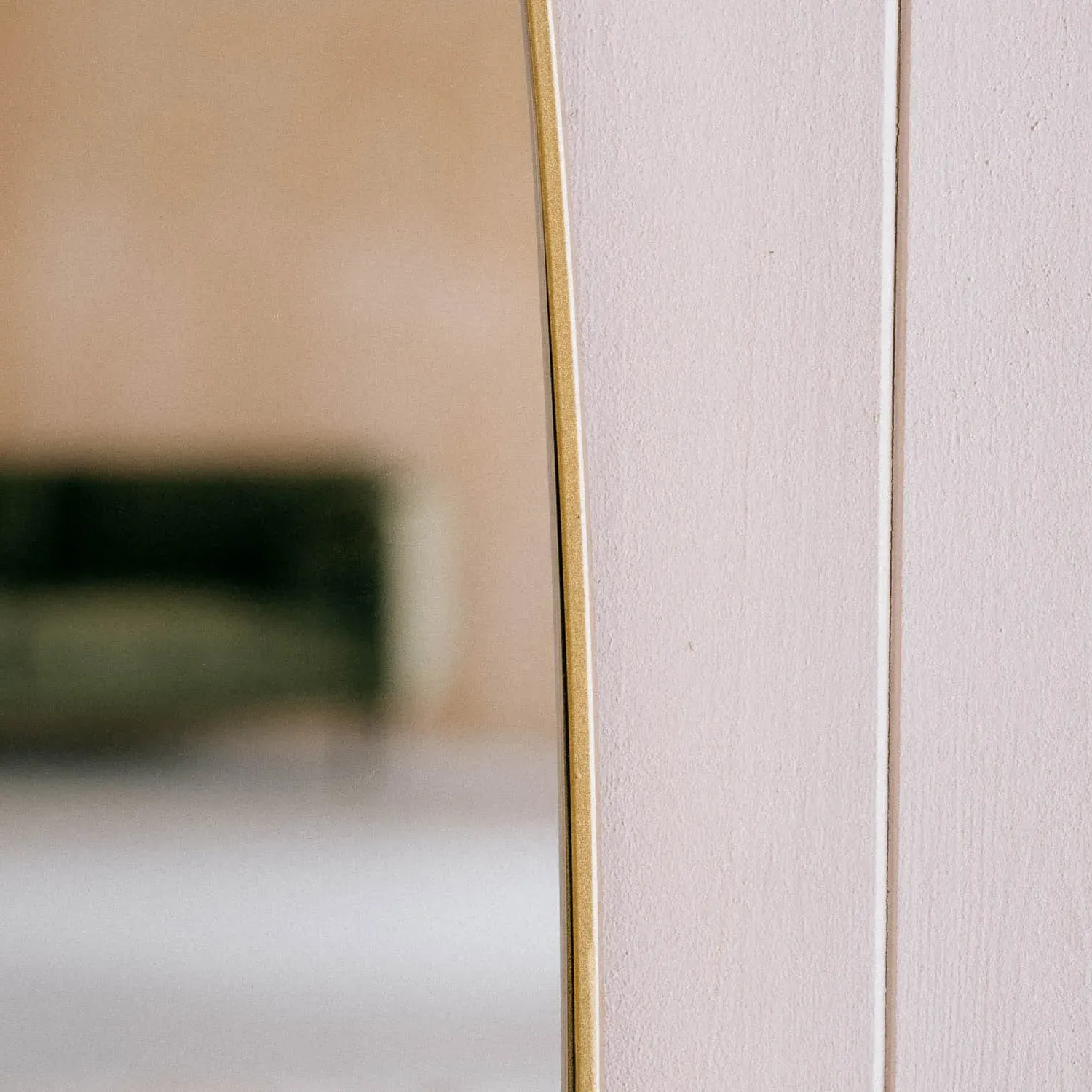 Robbie Wide Wall Mirror - Gold