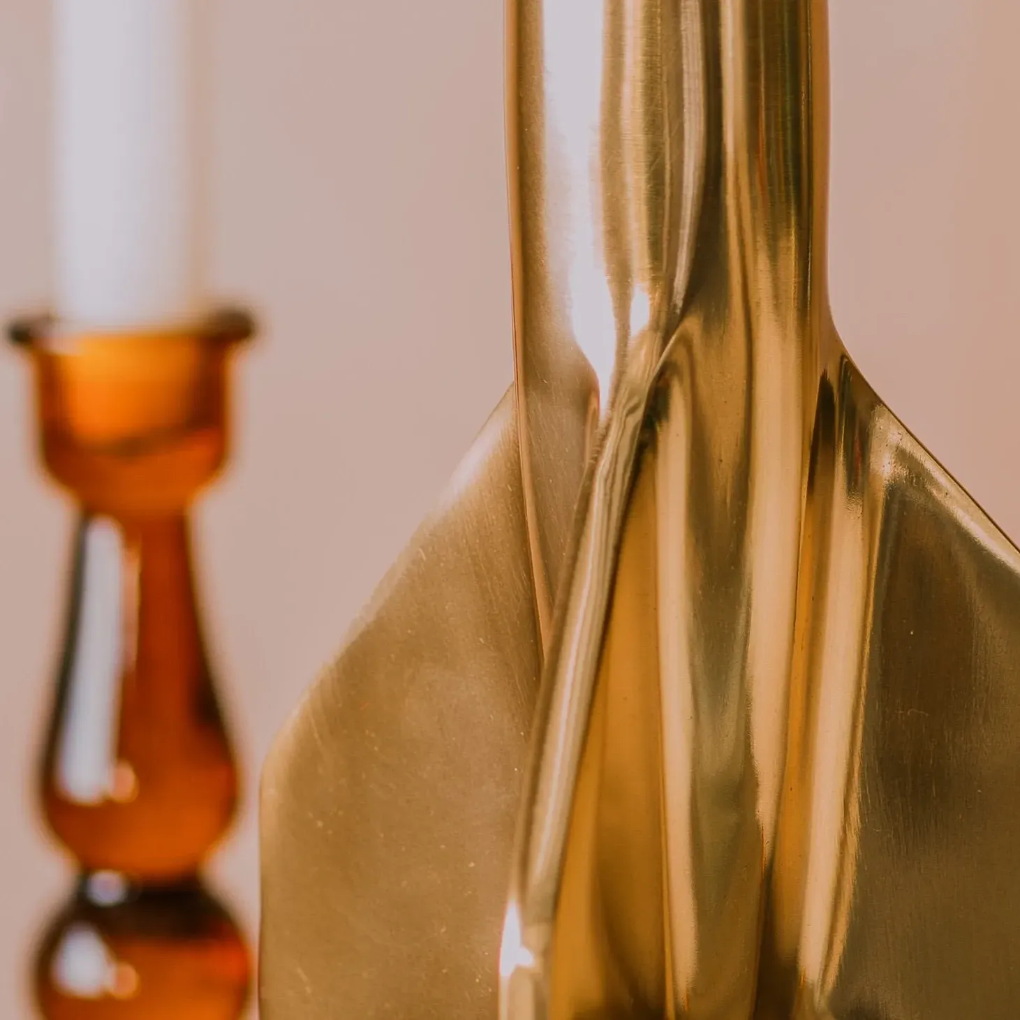 Rocket Statue - Brass, Aluminium