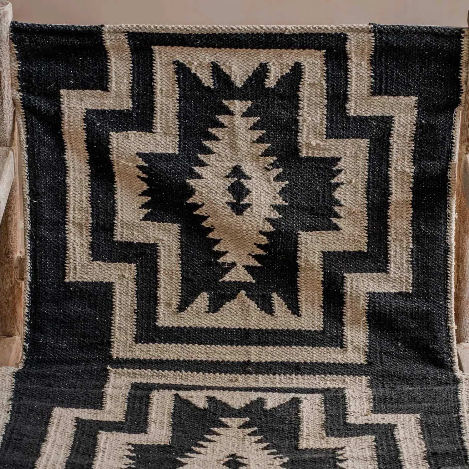 Sanders Sling Armchair - Whitewash, Acacia