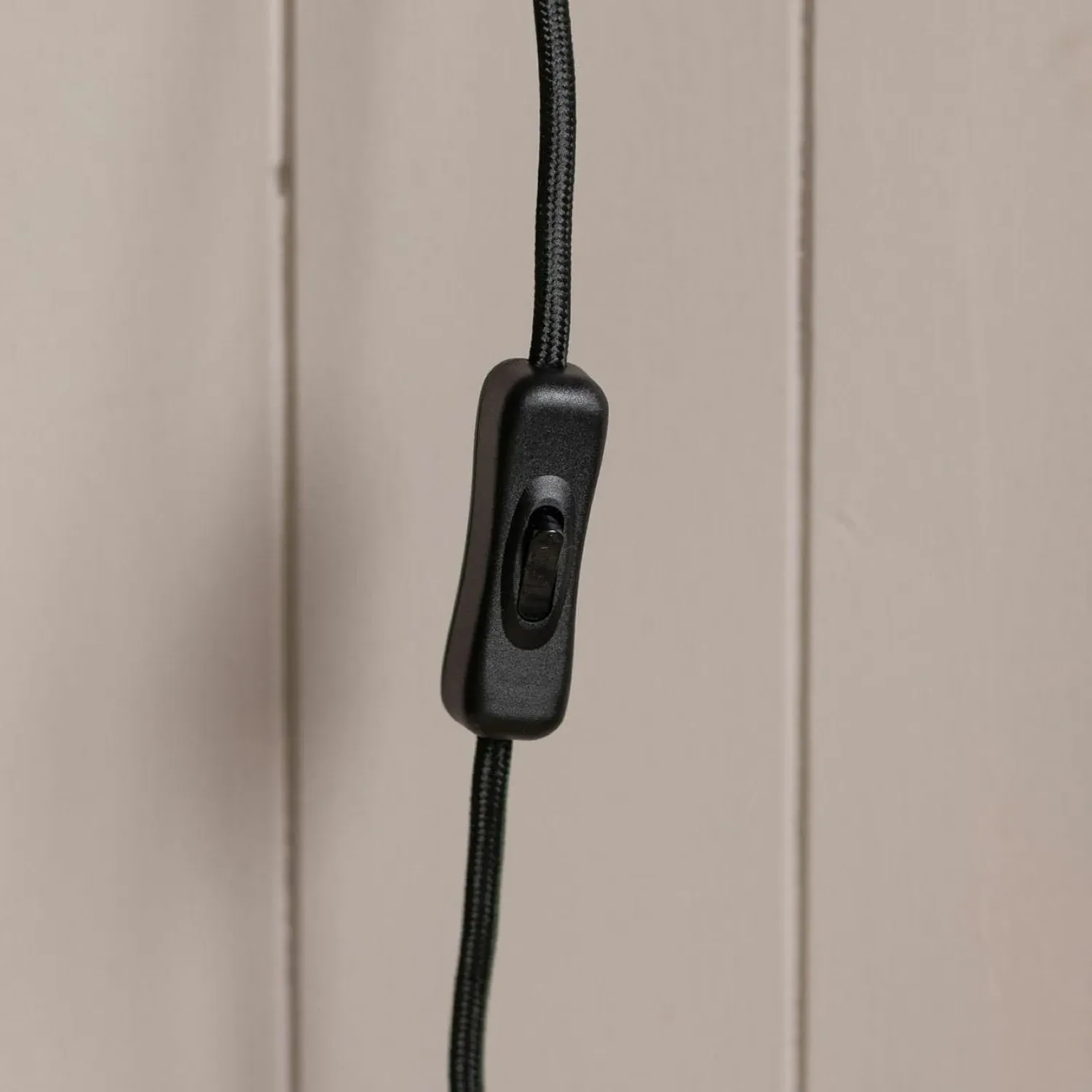 Seagrass Dish Wall Light - Black, Cream