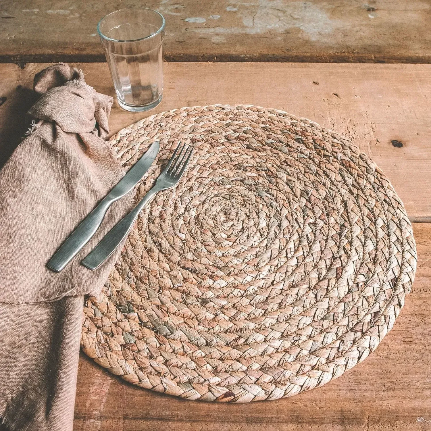 Set of Four Seagrass Placemats
