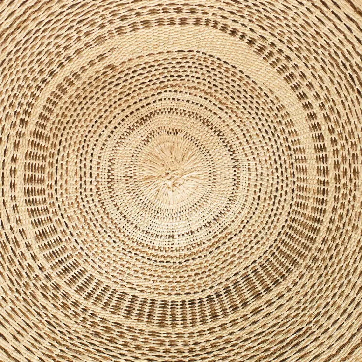 Set of Four Woven Placemats - Brown